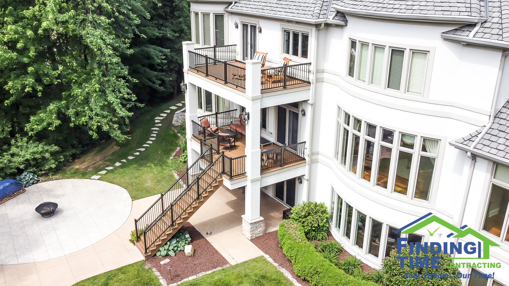 Three tier deck Three tier deck