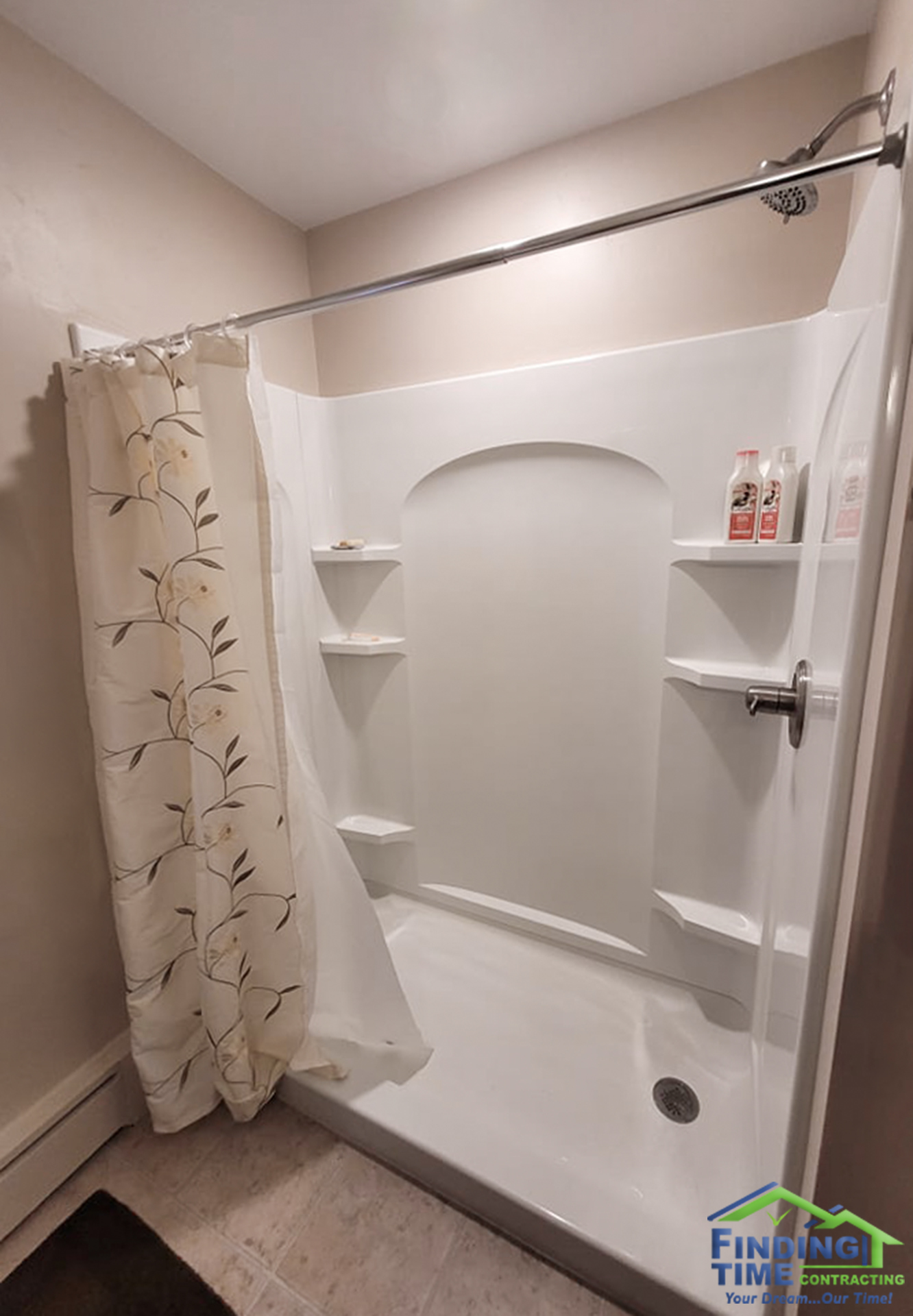 low entry shower