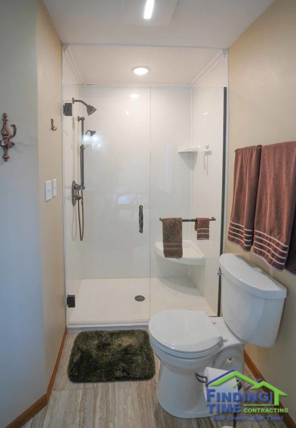 bathroom by Finding Time Contracting 1 Bathroom by Finding Time Contracting for aging remodeling
